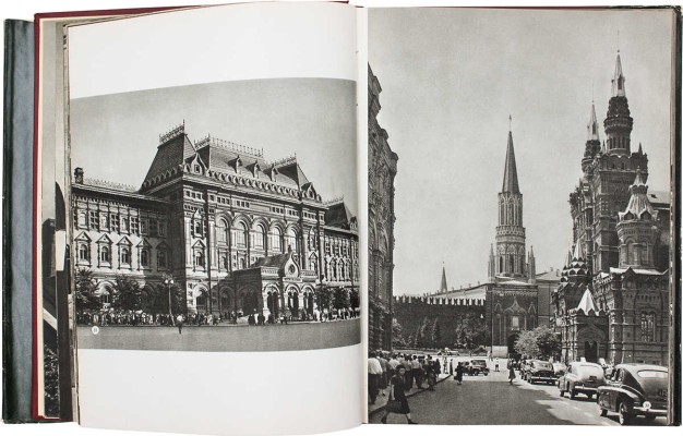 Москва. Moscow. Moscou. Moskau. [Альбом] / Оформ. худож. Г. Фишера. М.: ИЗОГИЗ, 1956.
